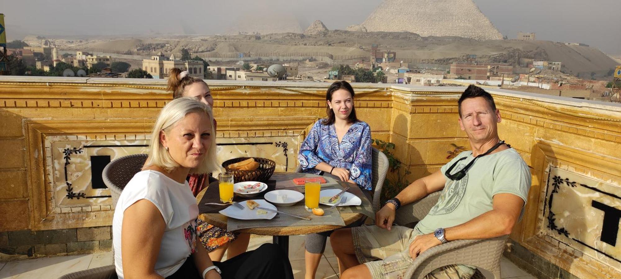 Pyramids Kingdom Hotell Kafret el-Gabal Eksteriør bilde