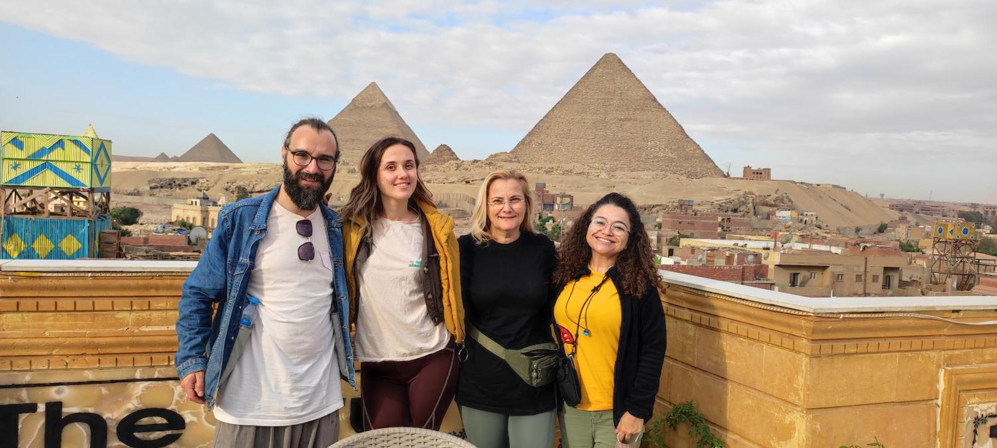 Pyramids Kingdom Hotell Kafret el-Gabal Eksteriør bilde