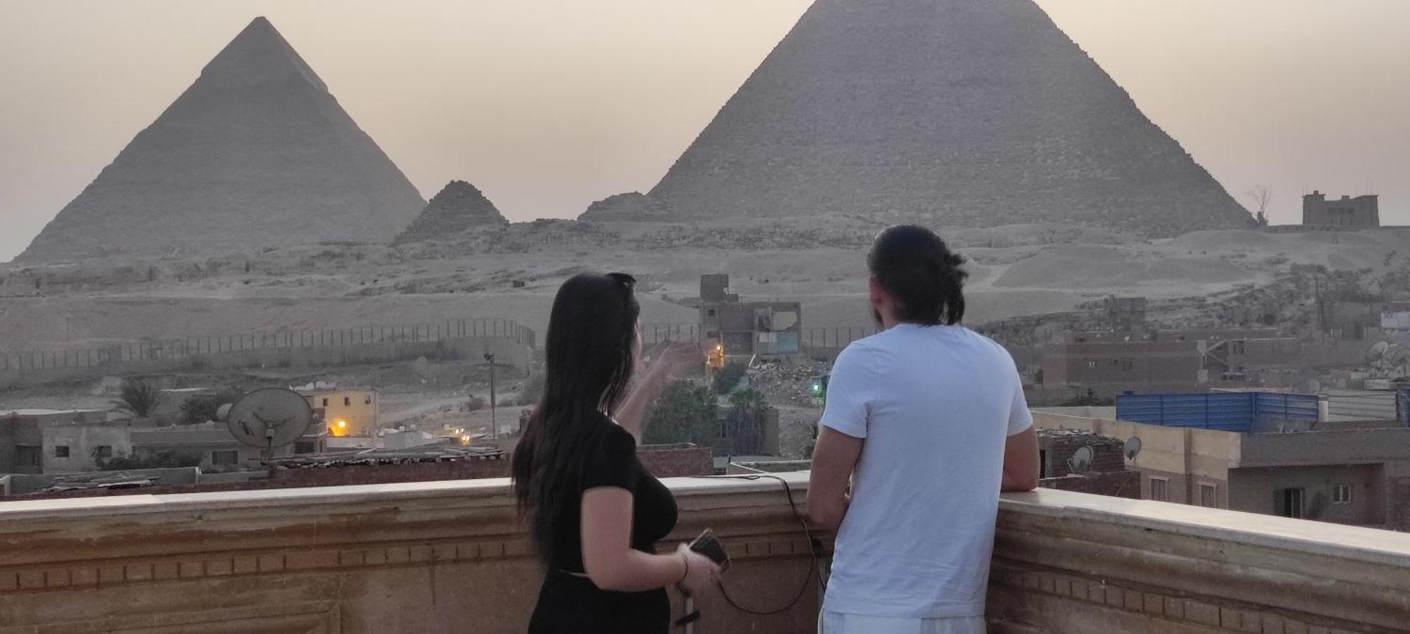 Pyramids Kingdom Hotell Kafret el-Gabal Eksteriør bilde